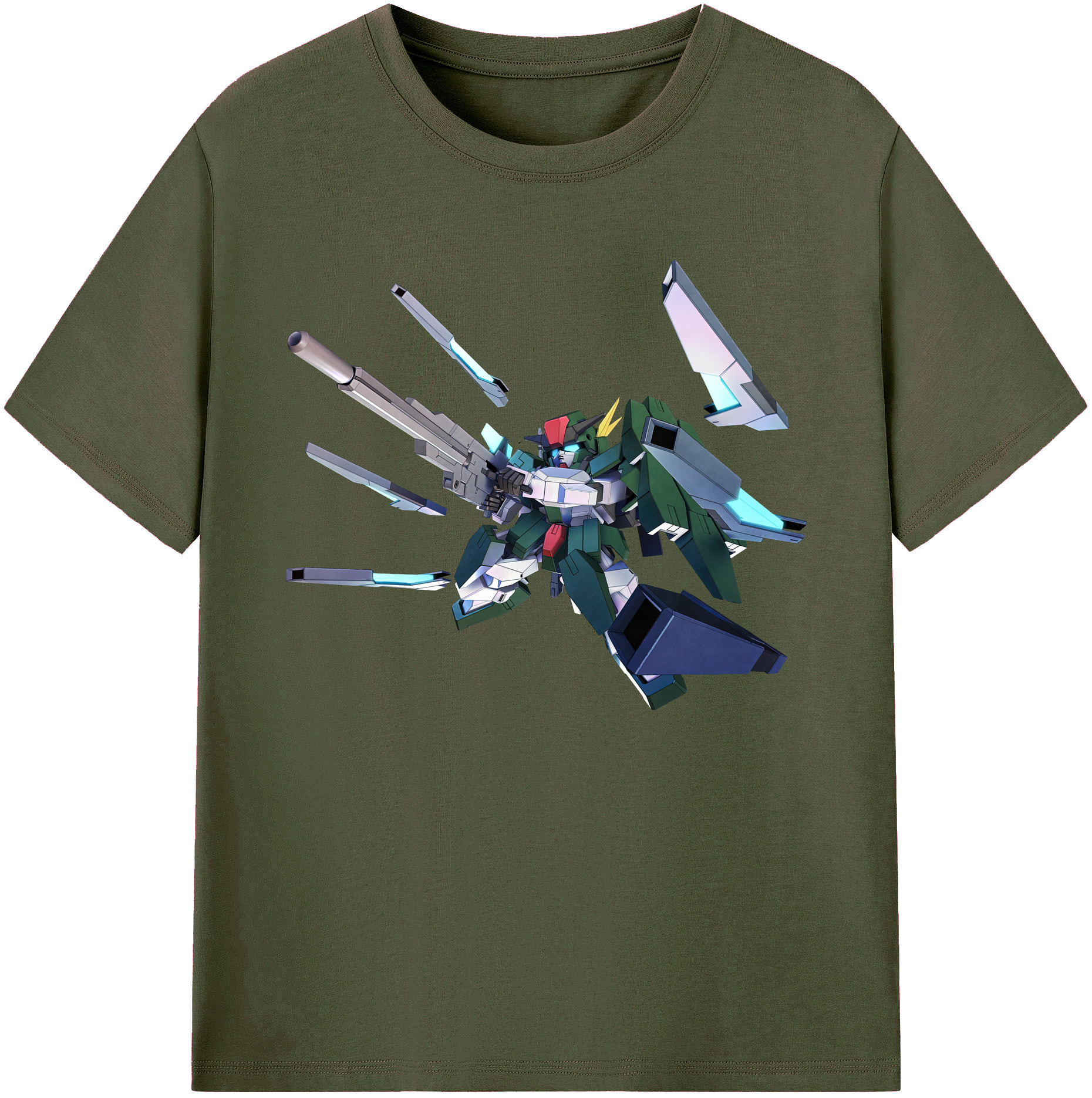 （画像用） 機動戦士ガンダム Mobile Suit Gundam 綿100％ メンズ半袖Tシャツ｜肌触りやわらか＆通気性
